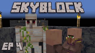 Skyblock Lets Play: Villagers!! - Episode 4