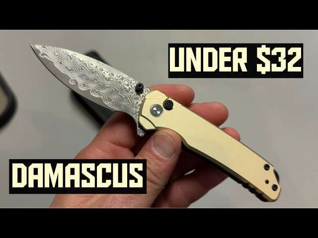 New ZestMax - Damascus steel Knife - YouTube