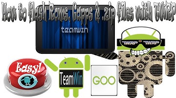 How to flash Roms, Gapps packages & .zip files with TWRP, Play Store Fix!