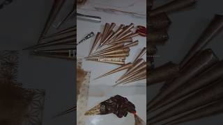 hand cone making 🤍 #mehandhiartist #mehndi #henna #shorts