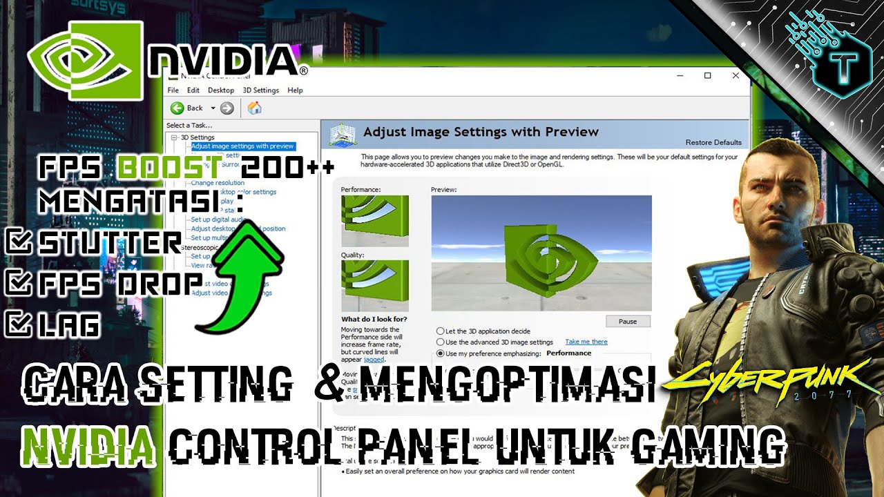 🔧 Cara Setting NVIDIA Control Panel untuk Game atau Gaming 2021 YouTube