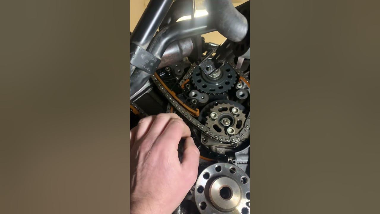 2021 Gmc Sierra 1500 3.0 Timing Chain 3 0 Timing Chain Chain Marks
