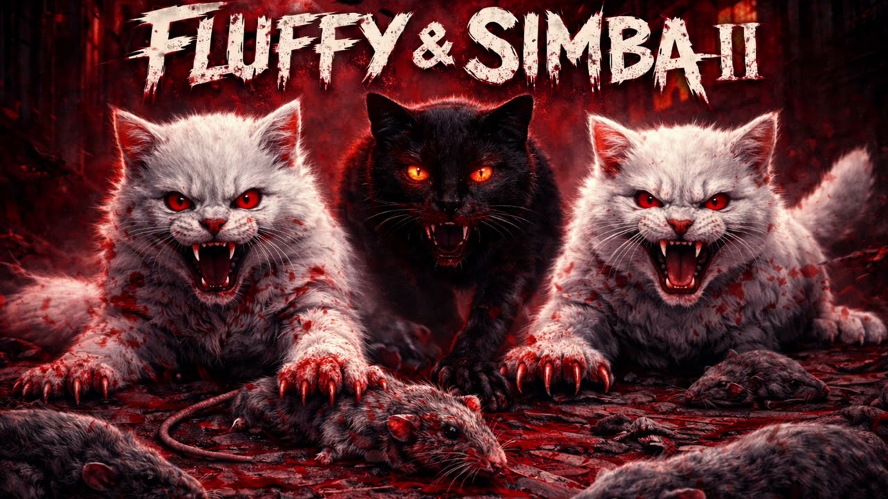 FLUFFY & SIMBA II — Dark Metal Cat Song | Deathcore Horror Story