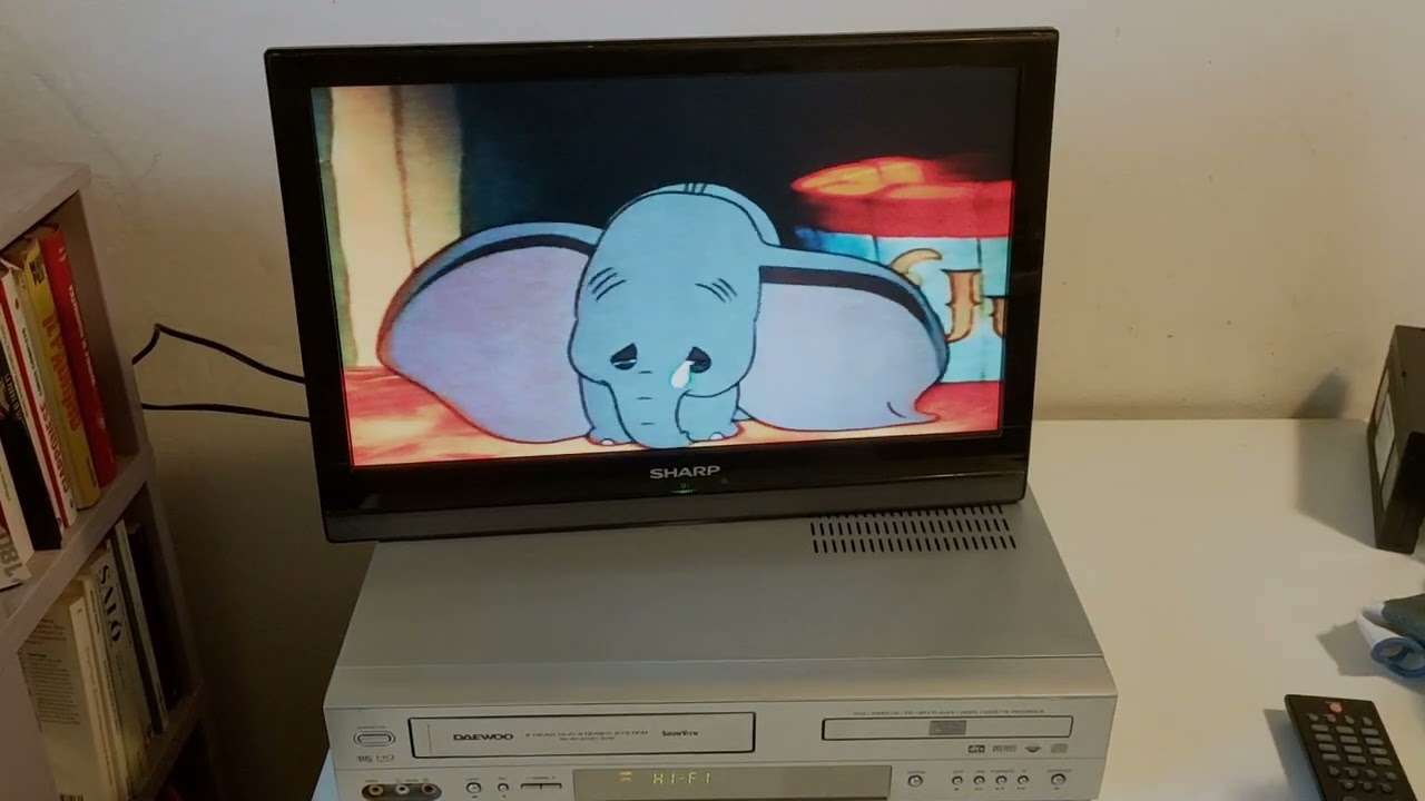 Daewoo SD-7400 VHS DVD combo videoregistratore VHS PAL HQ HiFi 6 Head 6 testine test ko