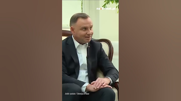 Rozbrajająca wypowiedź Andrzeja Dudy #shorts
