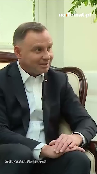 Rozbrajająca wypowiedź Andrzeja Dudy #shorts