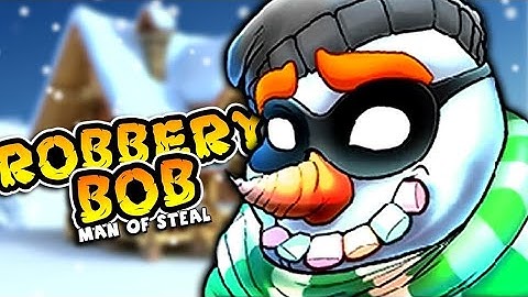 Robbery Bob - Chapter 5 :Winter- Gameplay Walkthrough, Part 15 ( iOS , Android ) - Levels 1 to 4