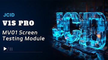 V1S Pro MV01 Screen Testing Module Operation Guide