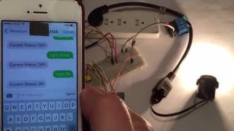 ESP8266 SMS Text Message Relay Control