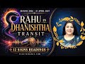 Rahu in Dhanishtha: Ambition Gets Louder🌺30 June-25 Nov 2026🌺Aquarius for 12 Signs Readings #rahu 