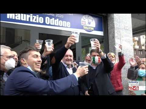 06/10/20 - Valenza: il uovo sindaco e' Maurizio Oddone