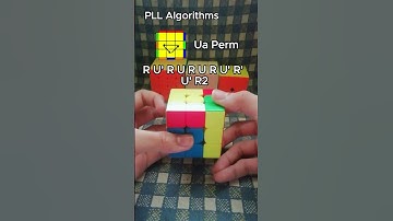 Learn Cube Algorithms | Day#3 PLL Ua-Perm | #cubing #pll #rubikscube