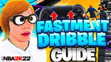 ADVANCED FASTMENT DRIBBLE TUTORIAL (SEASON 8) + FASTEST COMBOS ON NBA 2K22 - SCORE AND GET OPEN EASY