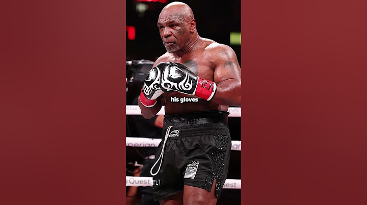 Why Is Mike Tyson Biting His Gloves?
