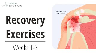 Recovery Week 13 after Arthroscopic Rotator Cuff Repair Surgery