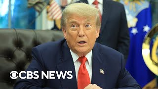 Trump tells Republicans not to get "too crazy" on cuts in budget bill