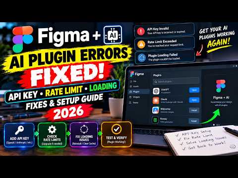 How to Fix AI Plugin Errors in Figma API Key, Rate Limit & Loading Fixes 2026