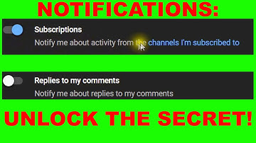 Setting YouTube Notification Alerts AND Replies