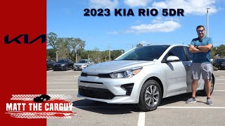 2023 Kia Rio 5 Door is a great entry level car with some options. Review and test drive.