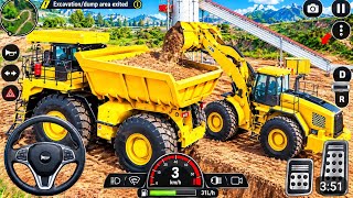 Big Dump Truck & Wheel Loader 🚧 | Construction Simulator Gameplay screenshot 5