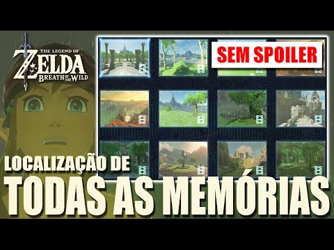 Vídeo: Zelda: Breath Of The Wild - Locais De Memórias Capturadas E Como Obter Todas As Memórias Recuperadas