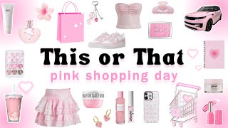 This or That: Pink Shopping Day 🛒🌸💗 screenshot 4