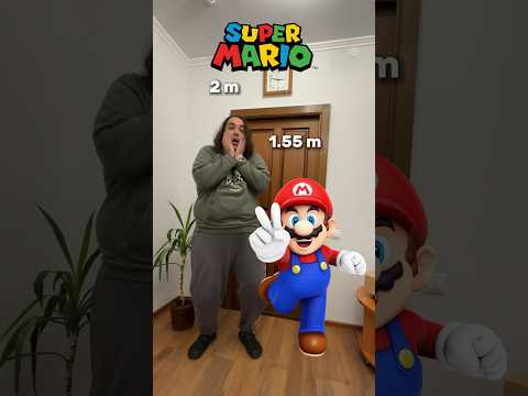 Видео: ⚡️Super MARIO - HEIGHT comparison