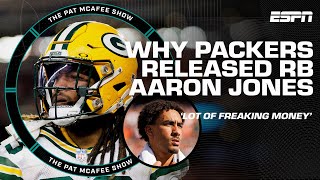 A 50% PAYCUT? 😬 Packers release Aaron Jones for Josh Jacobs + Jordan Love ext. | The Pat McAfee Show