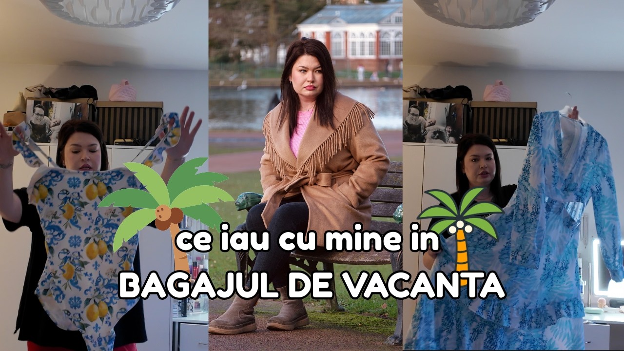 VLOG ❤️ pregatiri de vacanta | ce iau cu mine in bagaj | un parc superb