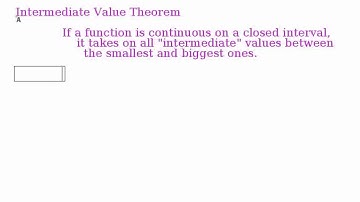 Philfour AP Calculus AB : Derivatives - Extreme Value Theorem & Intermediate Value Theorem
