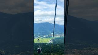 Flying Down Kreuzeckbahn - Time Lapse - Bavarian Alps #Bavaria #Germany #Shorts