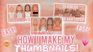 How I Make My ROBLOX THUMBNAILS on MOBILE! | FREE EASY screenshot 5