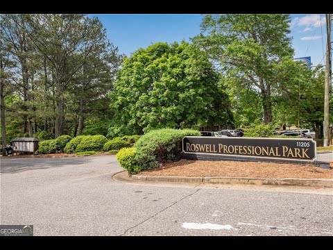 11205 Alpharetta Highway F3, Roswell, GA home video tour