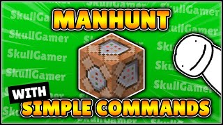 How to Make Dream&#39;s Minecraft Manhunt Using Simple Commands | Version 1.13 - 1.16