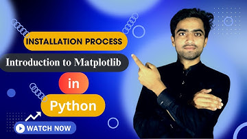 #6 Introduction & Installation of Matplotlib || Python Matplotlib Tutorial  techacdemy