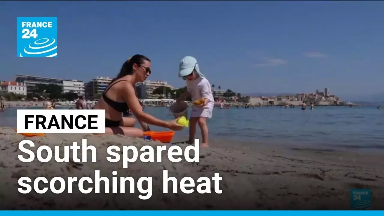 French riviera spared from scorching heatwave • FRANCE 24 English