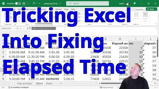 Why Excel Fails at Elapsed Time (and How to Fix It)