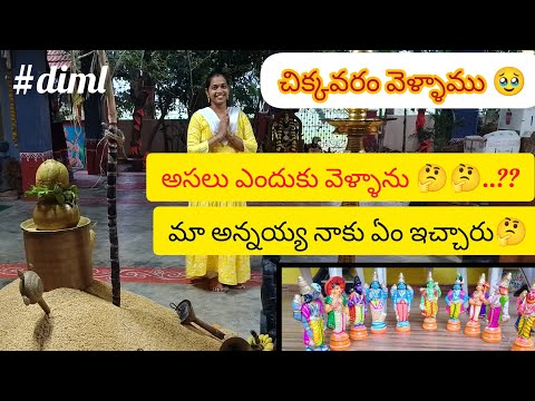 #చిక్కవరం వెళ్ళాము🥹#diml#అసలుఎందుకు వెళ్ళాము🤔?#janusaishorts