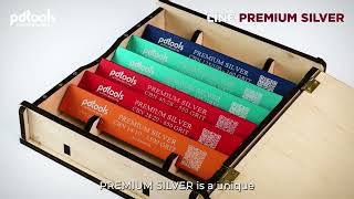 PDTools Premium Silver – kamienie CBN o wyjątkowej trwałości do ostrzenia noży ze stali do 70 HRC