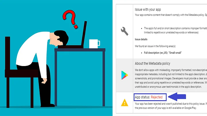 Google play console app rejected |app rejected problem solved | why google play console rejects app