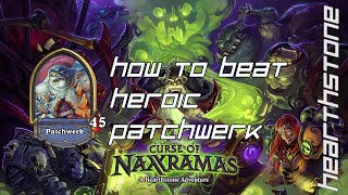 Hearthstone - How to Beat Heroic Patchwerk