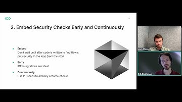 Embed security checks early and often