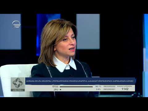 ჯანდაცვის მინისტრი ეკატერინე ტიკარაძე სტუმრად გადაცემაში \"არენა\"