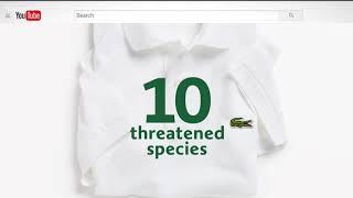 The Lacoste logo will be changing it up for the sake of saving our animals