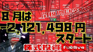 投資フルダイブ【滝沢ぽんたす】（地獄の沙汰も株しだい）の配信のサムネイル画像