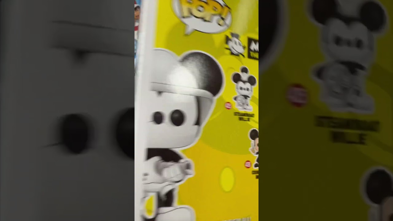 B&W Firefighter Mickey Funko