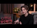 Timothée Chalamet, Little Women, The King, Fighting Robert Pattinson, Saoirse Ronan,  fashion