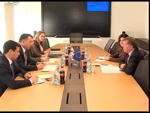 შს მინისტრი საქართველოში ევროკავშირის წარმომადგენლობის ხელმძღვანელს შეხვდა