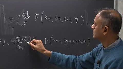 Mathematical Methods- Lecture 33 of 34