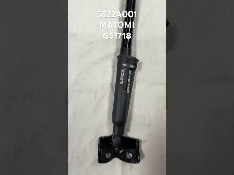 Амортизатор багажника, задней крышки MATOMI GS1718 PAJERO WAGON, Паджеро Вагон 5822A001, 5822A020, видео 1